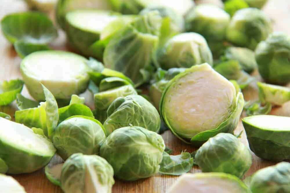Cranberry Glazed Roasted Brussel Sprouts