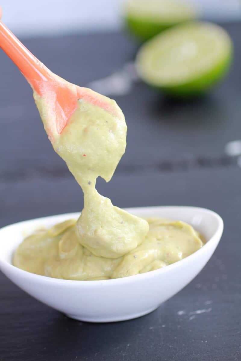 Fiesta Chicken + Cilantro Lime Rice Fajita Bowl with Avocado Chipotle Crema-11