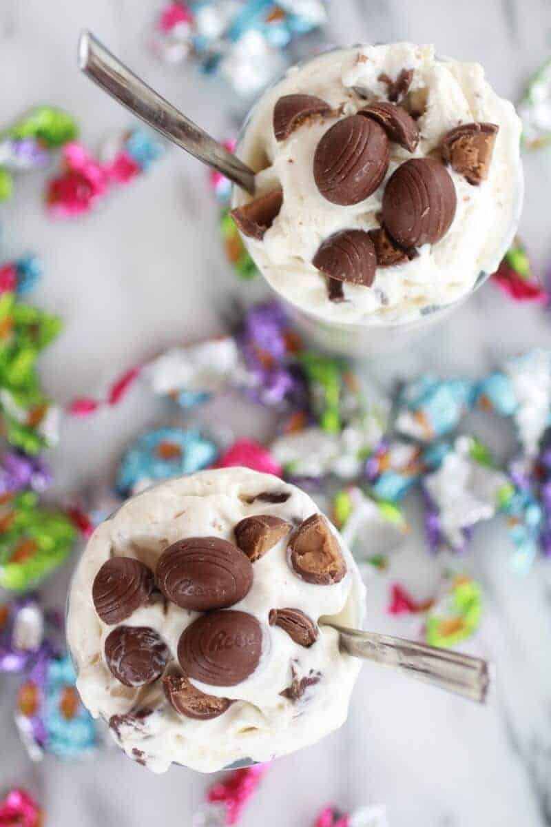 Homemade DQ Reese's Peanut Butter Cup Blizzard-17