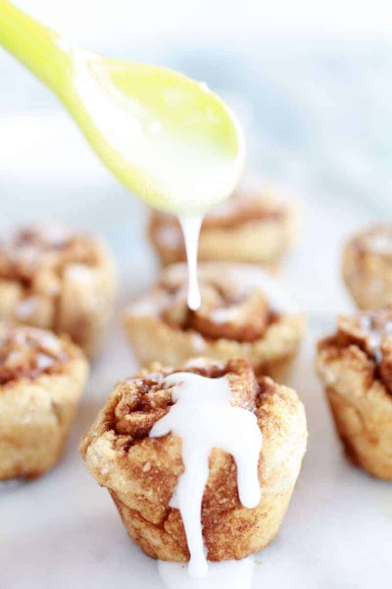 Mini Whole Wheat Cinnamon Buns-5