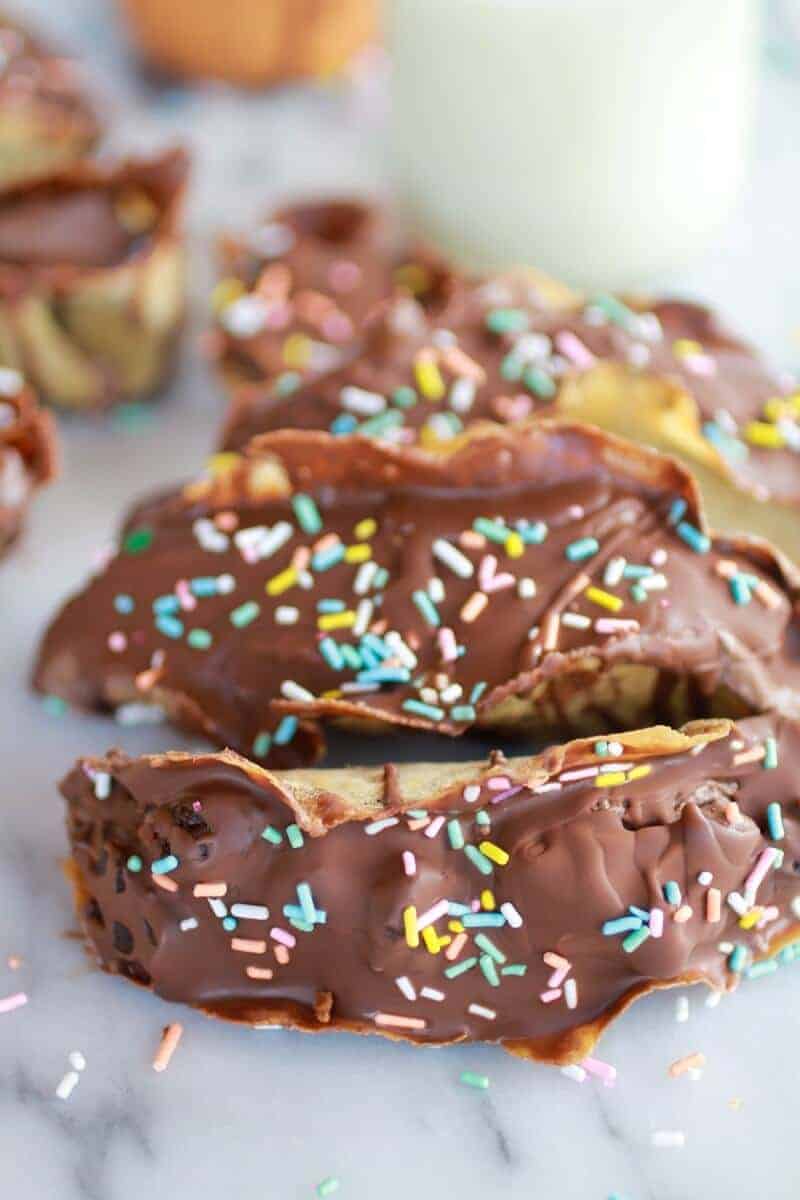 Brown Butter Crepe Ice Cream Tacos-10