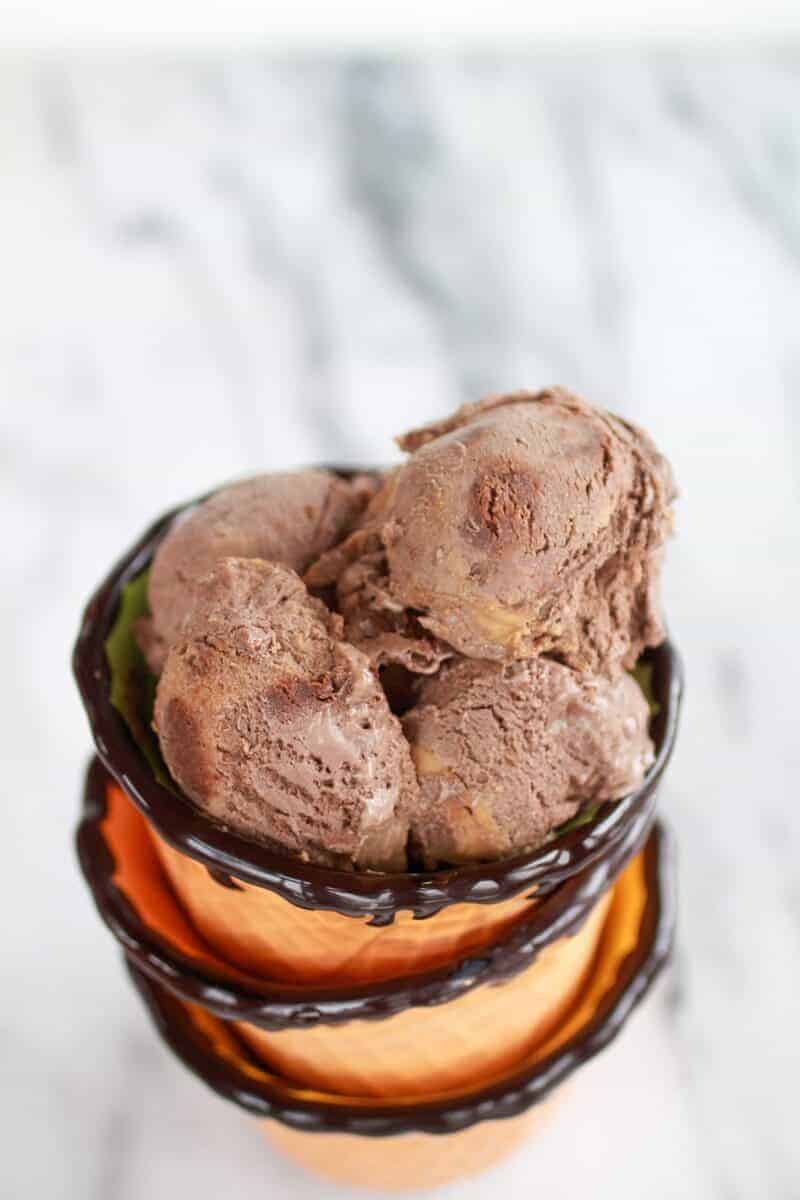 Chocolate Peanut Butter Swirl Fudge Brownie Ice Cream https://gewicht-weg.today/