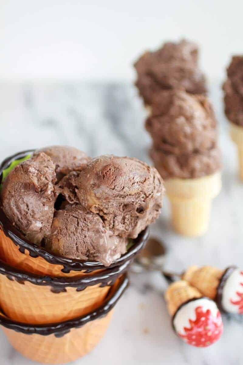 Chocolate Peanut Butter Swirl Fudge Brownie Ice Cream https://gewicht-weg.today/