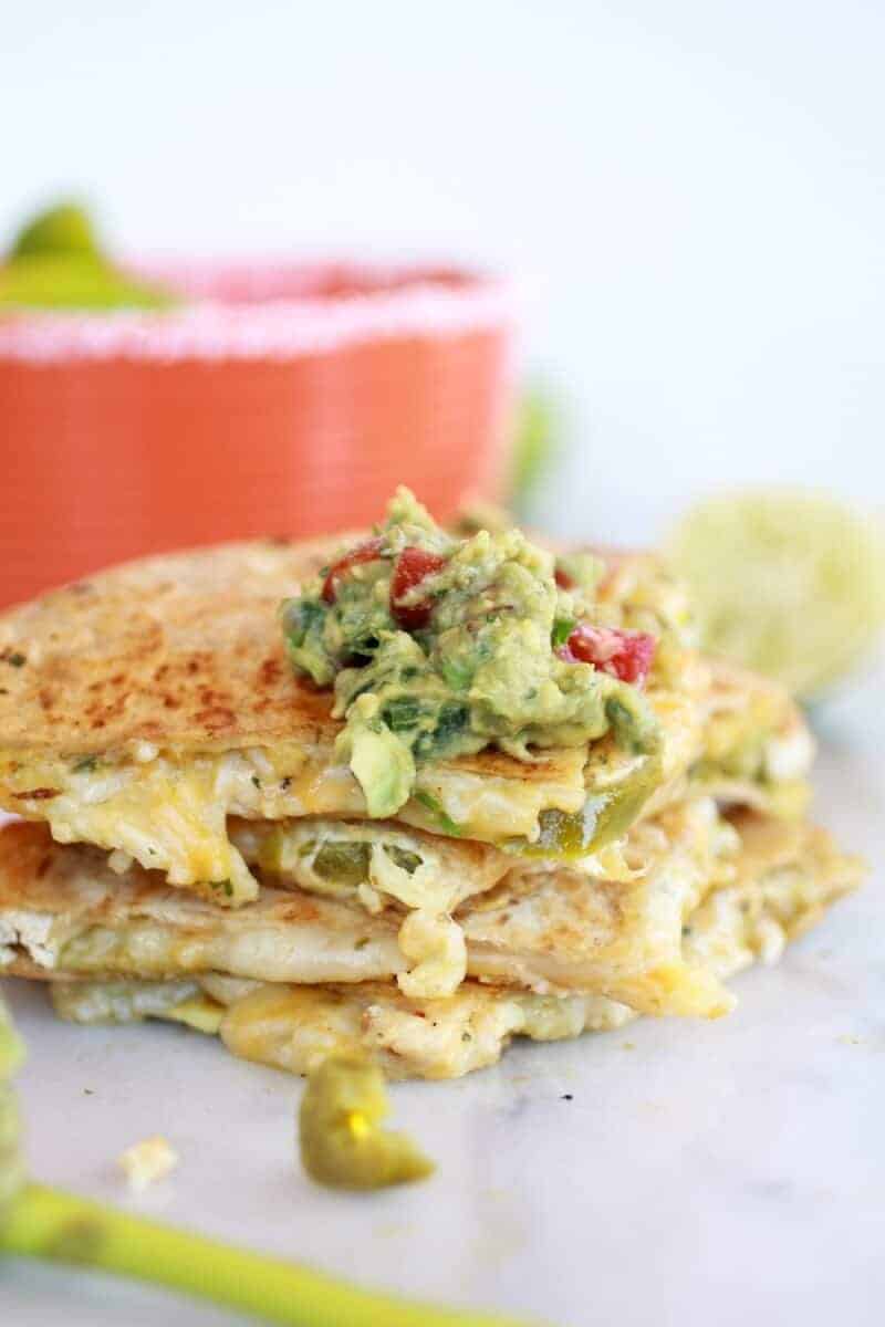 Margarita Chicken Quesadilla with Margarita Guacamole https://gewicht-weg.today/