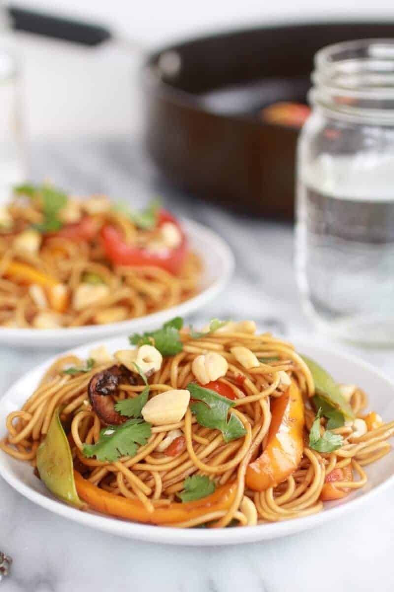 Spring Vegetable Lo Mein-9