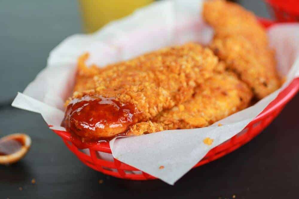 Cajun BBQ Cheddar Chicken Fingers | https://gewicht-weg.today/