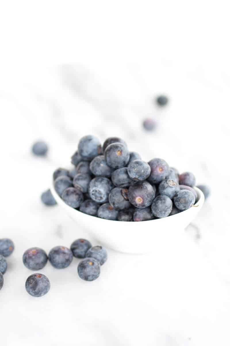 Whole Wheat Caramelized Blueberry Loaded Muffins | https://gewicht-weg.today/