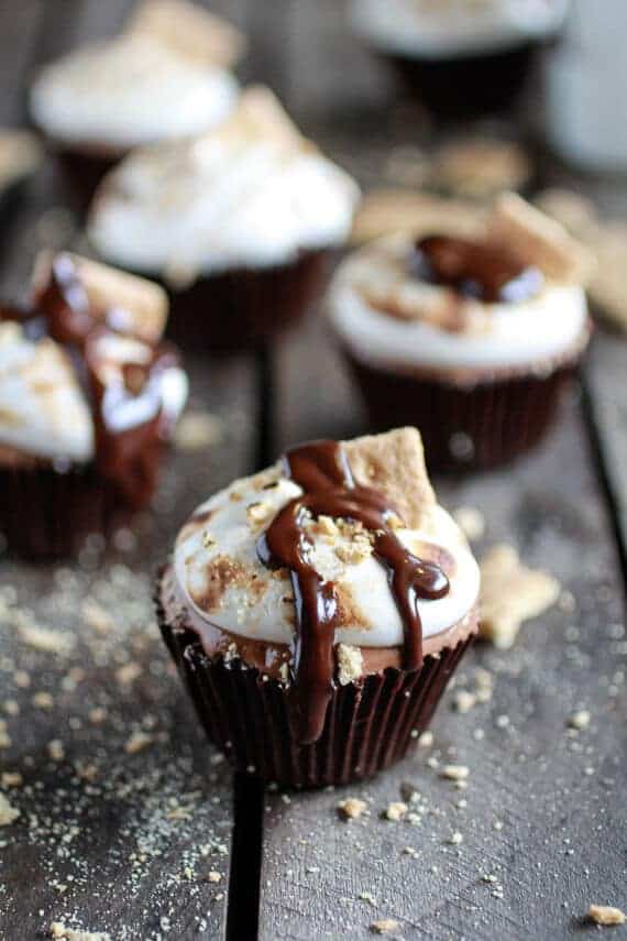 S'more Milk Chocolate Mousse Chocolate Cups | halfbakedharvest.com