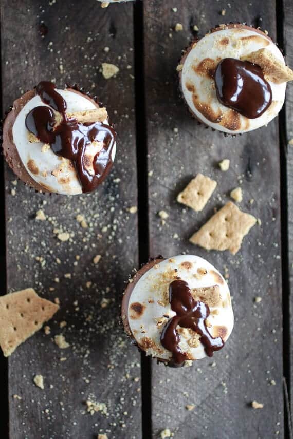 S'more Milk Chocolate Mousse Chocolate Cups | halfbakedharvest.com