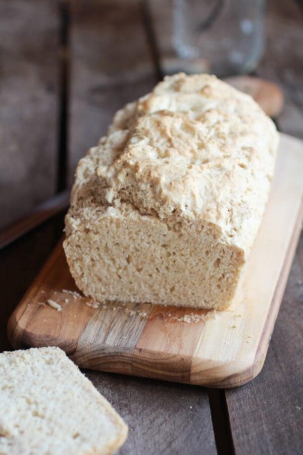 5 Ingredient Beer Bread | halfbakedharvest.com