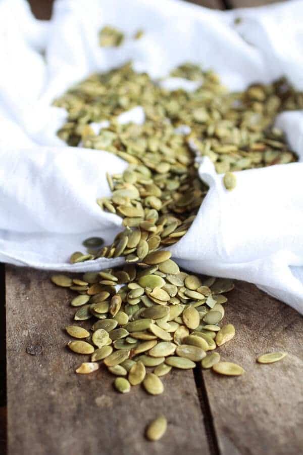 Roasted Pumpkin Seed Hummus | halfbakedharvest.com