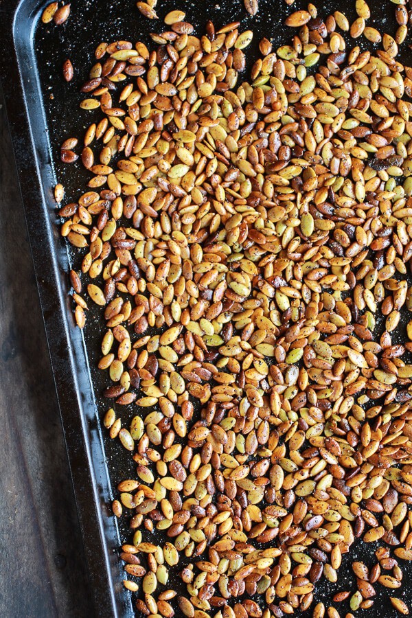 Roasted Pumpkin Seed Hummus | halfbakedharvest.com