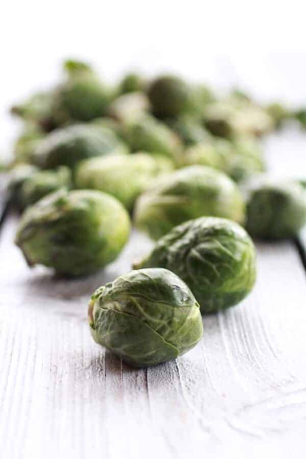 Caramelized Brussels Sprouts and Bacon Fettuccine Alfredo | halfbakedharvest.com