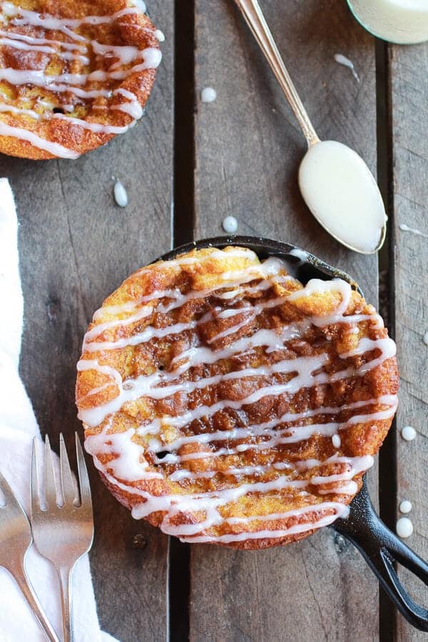 Chocolate Chip Pumpkin Cinnamon Roll Dutch Baby | halfbakedharvest.com