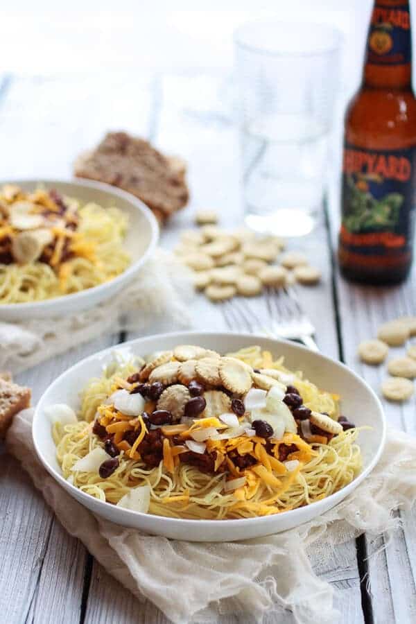 Healthier One-Pot Cincinnati Chicken Chili | halfbakedharvest.com