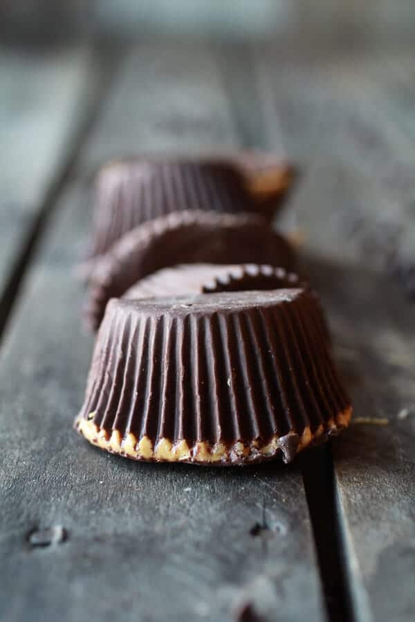 Tripple Layer Peanut Butter + Chocolate Chip Cookie + Cookie Dough Cups | halfbakedharvest.com
