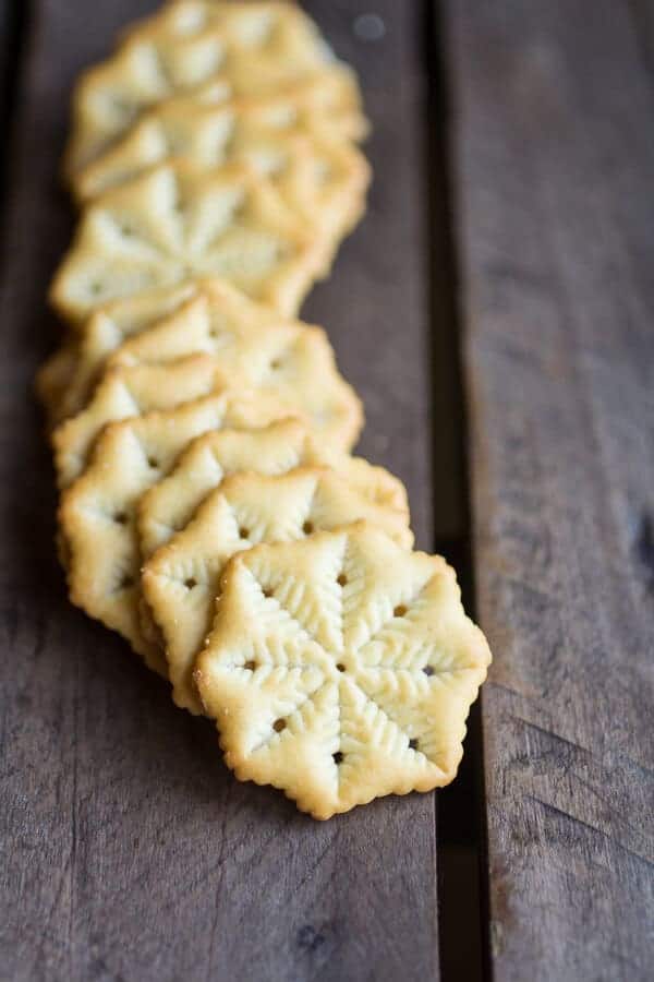 Creamy Brie Four Cheese Mac and Cheese with Buttery Ritz Crackers | halfbakedharvest.com