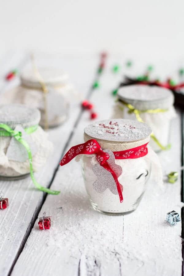 Homemade Holiday Gifts: Vanilla Bean Salt + Vanilla Bean Sugar | halfbakedharvest.com