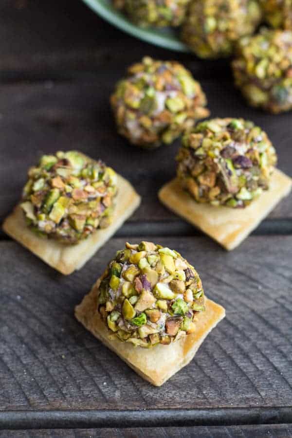 Crazy Greek Feta, Sun-Dried Tomato and Pistachio Truffles | halfbakedharvest.com