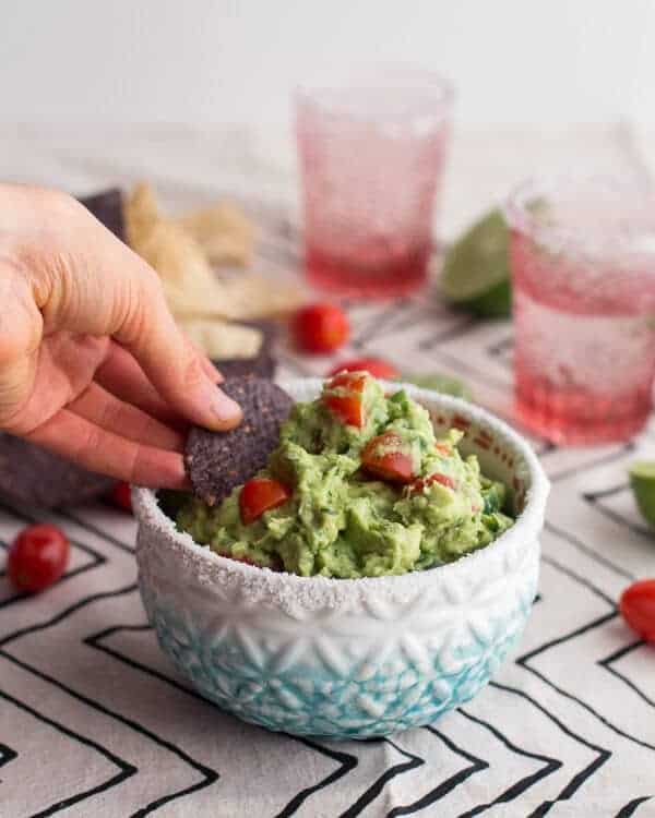 Ridiculously Easy Classic Fiesta Guacamole | halfbakedharvest.com