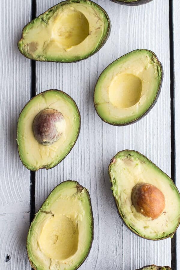 Dark Chocolate Avocado Mousse with Coconut Caramelized Bananas | halfbakedharvest.com