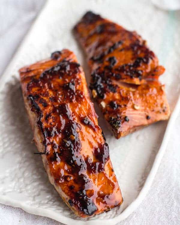 Hoisin Caramelized Salmon and Sesame Soba Noodle Bowls | halfbakedharvest.com