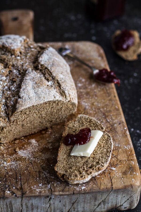 Beer and Rye Irish Soda Bread | halfbakedharvest.com