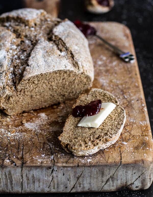 Beer and Rye Irish Soda Bread | halfbakedharvest.com