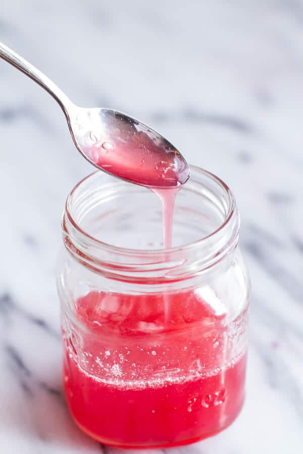 Raspberry-Rhubarb Bellini Smoothie w- Blueberries (Virgin...or not so Virgin) (VIDEO) | halfbakedharvest.com