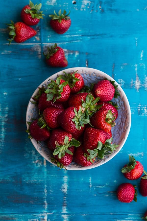 Caramelized Strawberry and Graham Cracker Crumble Ice Cream | halfbakedharvest.com