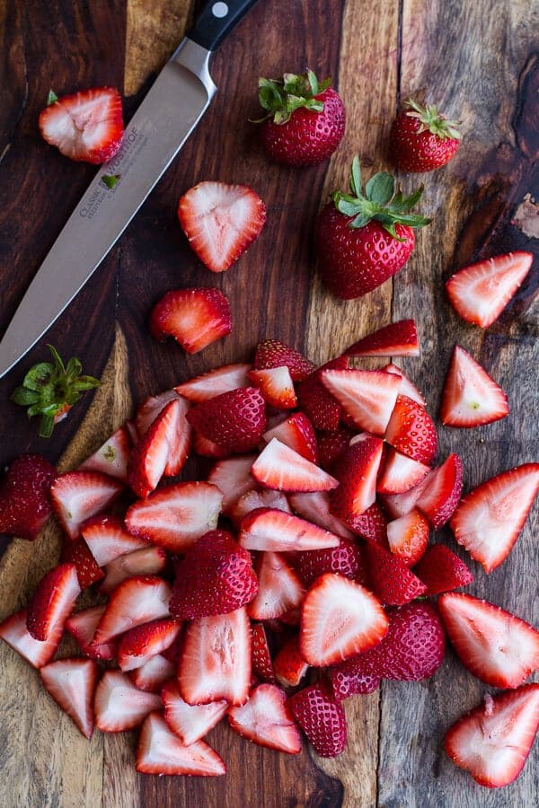 Caramelized Strawberry and Graham Cracker Crumble Ice Cream | halfbakedharvest.com