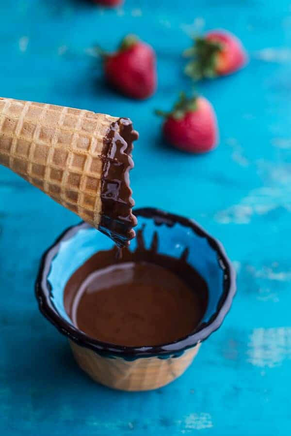 Caramelized Strawberry and Graham Cracker Crumble Ice Cream | halfbakedharvest.com