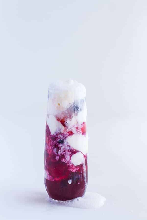 Firecracker Berry Margarita Floats | halfbakedharvest.com