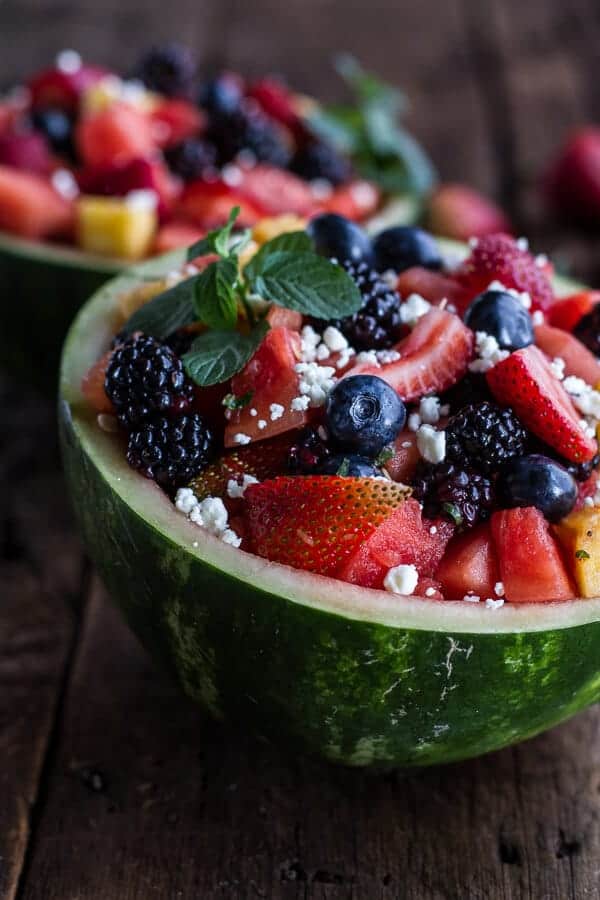 Fruit Salad | halfbakedharvest.com for @President Cheese #artofcheese