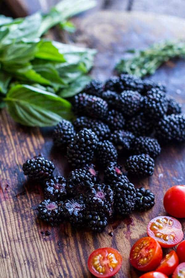 Easy Summer Herb and Chickpea Chopped Salad with Goat Cheese | halfbakedharvest.com