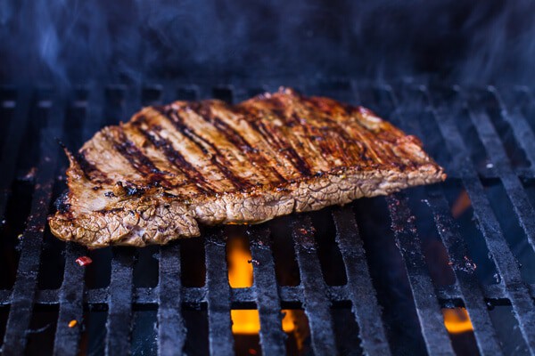 Thai Steak Salad w/Sweet + Spicy Tahini Dressing and Sesame Chili-Lime Cashews | halfbakedharvest.com
