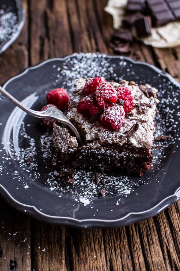 Magic Gooey Chocolate Meringue Texas Sheet Cake | halfbakedharvest.com @hbharvest