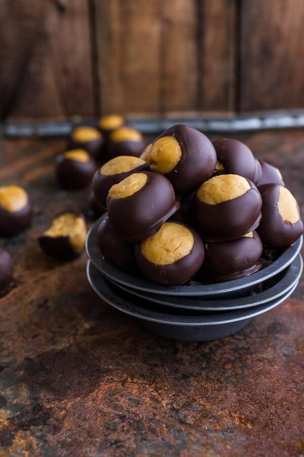 Healthy Harvest Buckeyes | halfbakedharvest.com @hbharvest