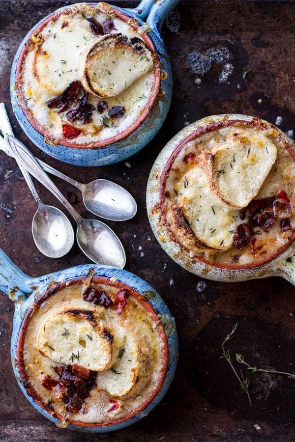 Late Summer Corn and Lobster French Onion Chowder with Gruyère Toasties | halfbakedharvest.com @hbharvest