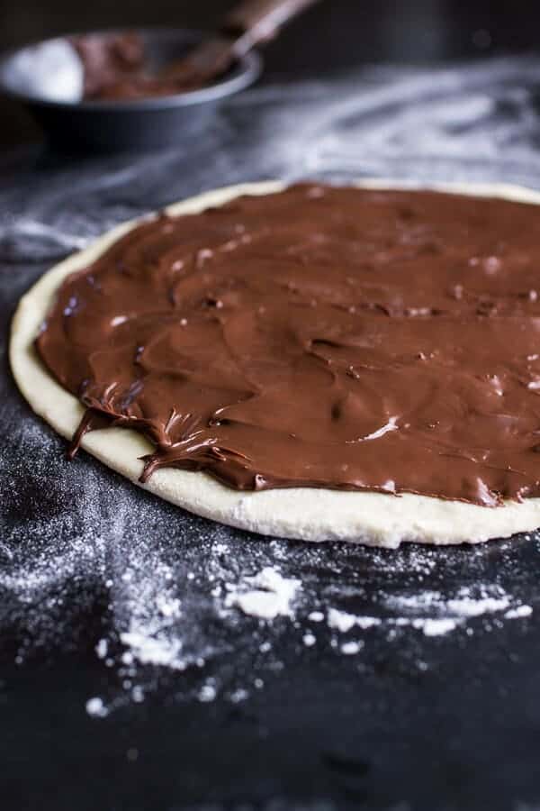 Nutella Banana Tarte Tatin with Cinnamon Sugar Roasted Pumpkin Seed and Hazelnut Crunch | halfbakedharvest.com @hbharvest