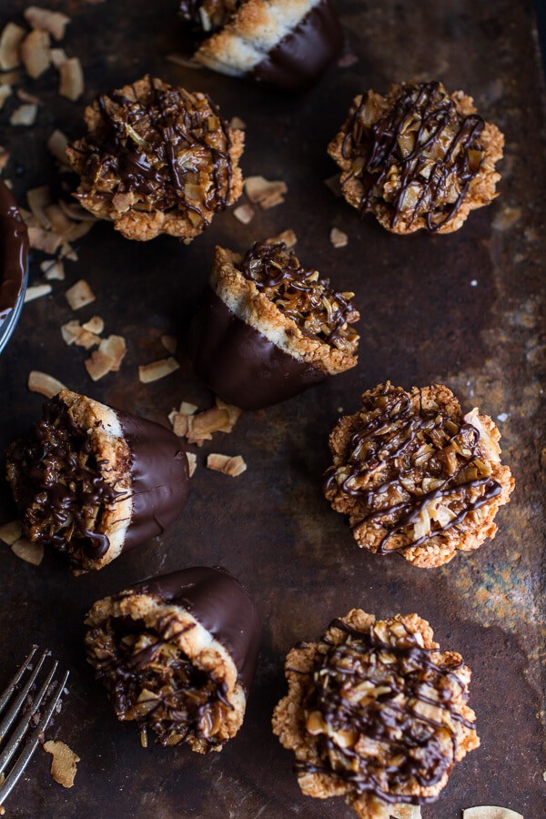 Samoa Macaroon Tarts | halfbakedharvest.com @hbharvest
