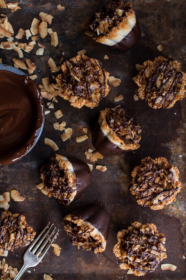 Samoa Macaroon Tarts | halfbakedharvest.com @hbharvest