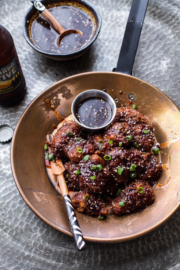 Sticky Asian BBQ Boneless Oven Baked Wings | halfbakedharvest.com @hbharvest