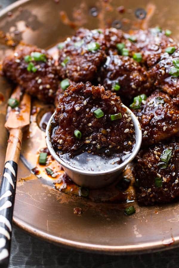 Sticky Asian BBQ Boneless Oven Baked Wings | halfbakedharvest.com @hbharvest