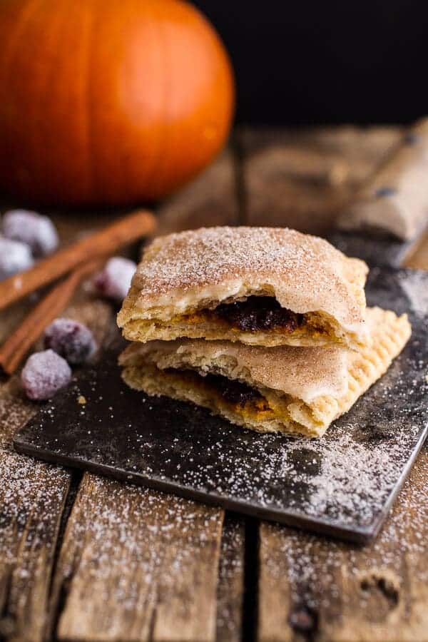 Cinnamon Sugar Nutella Swirled Pumpkin Pie Pop-Tarts | halfbakedharvest.com @hbharvest