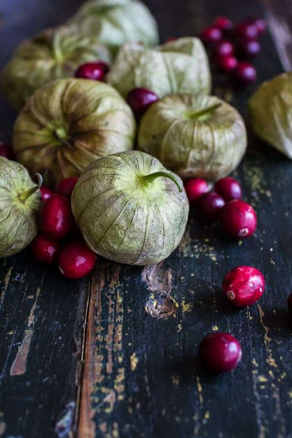 Roasted Chicken + Smoked Gouda Enchiladas w/Fire Roasted Tomatillo Cranberry Sauce | halfbakedharvest.com @hbharvest