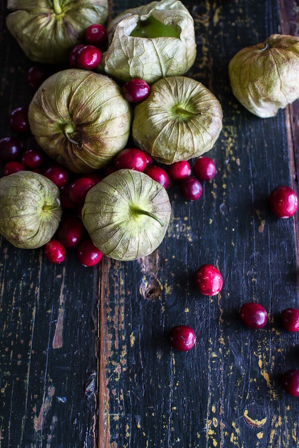 Roasted Chicken + Smoked Gouda Enchiladas w/Fire Roasted Tomatillo Cranberry Sauce | halfbakedharvest.com @hbharvest