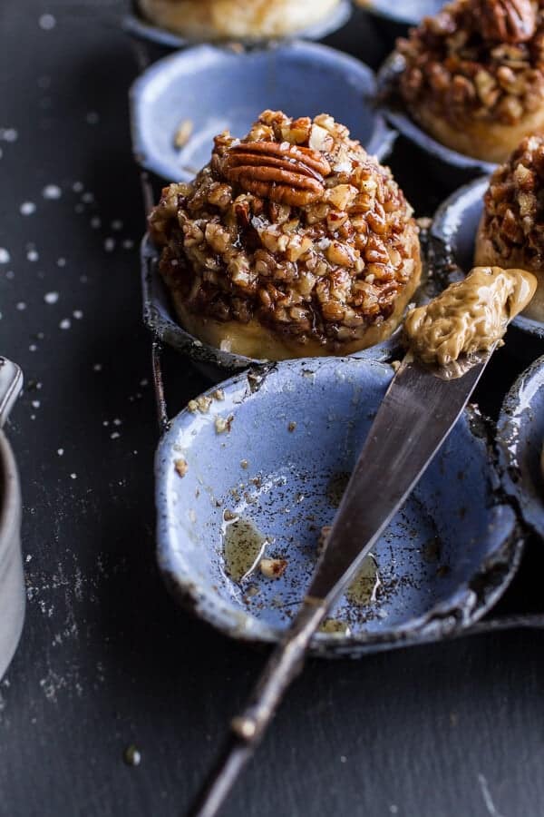 Wholemeal Maple Pecan Buns | halfbakedharvest.com @hbharvest