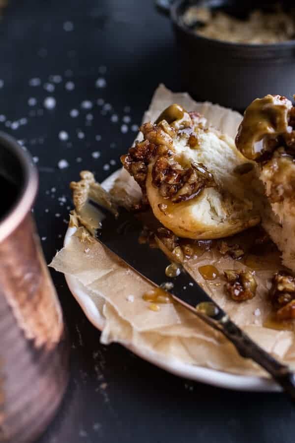 Wholemeal Maple Pecan Buns | halfbakedharvest.com @hbharvest