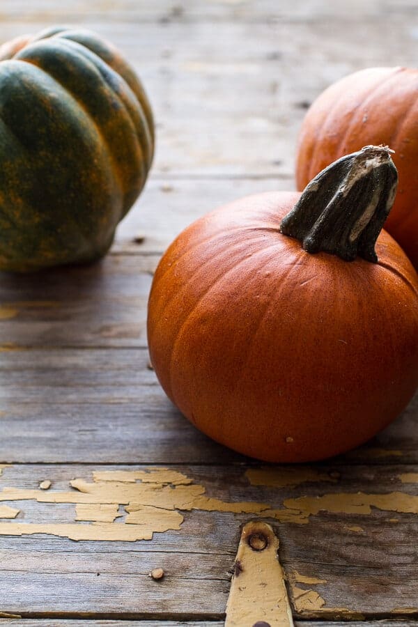 Chipotle Pumpkin Soup with Crispy Chorizo + Caramelized Apples | halfbakedharvest.com @hbharvest
